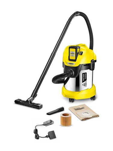 שואב אבק אלחוטי יבש / רטוב WD3 BATTERY PREMIUM  קארשר Karcher