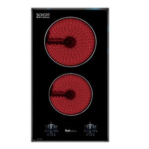 כיריים דומינו קרמיות Sol FQ3V139