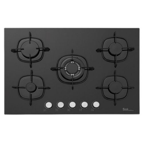 כיריים גז 5 מבערים סול Sol F7GBET-574
