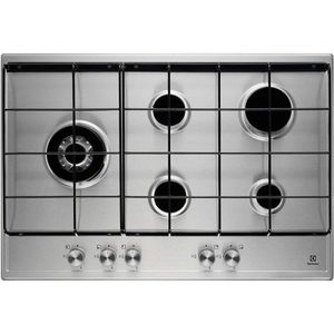 כיריים גז אלקטרולוקס 5 להבות 75 ס"מ נירוסטה Electrolux EGH7253SOX