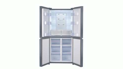 מקרר 4 דלתות TCL TRF-460WEXS נירוסטה ליטר 466