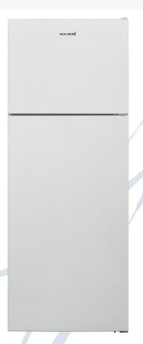 מקרר מקפיא עליון DEFROST לבן Nakasumi NAK-FDF475