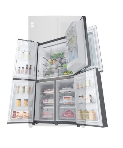 מקרר ‏מקפיא תחתון LG GRX920INS ‏716 ‏ליטר