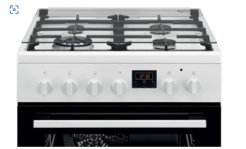  תנור משולב כיריים LKK620200W אלקטרולוקס ELECTROLUXE