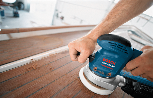 מלטשת אקצנטרית BOSCH GEX 150 AC