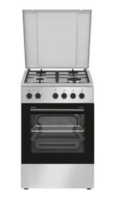 תנור משולב גז 50 ס"מ כסוף Prosonic PR 5005 IX