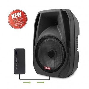 בידורית ניידת בלוטוס 12’’ עם מיקרופון אלחוטי DM125