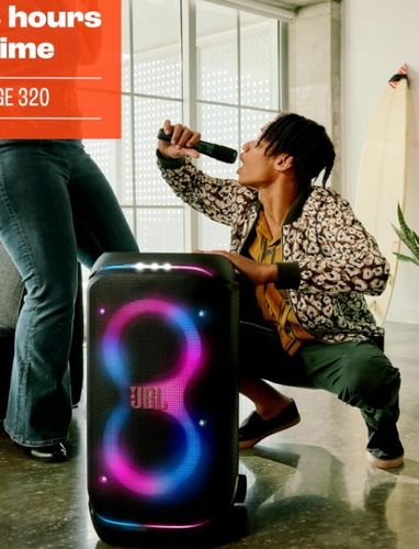 בידורית רמקול בידורית JBL PartyBox 320