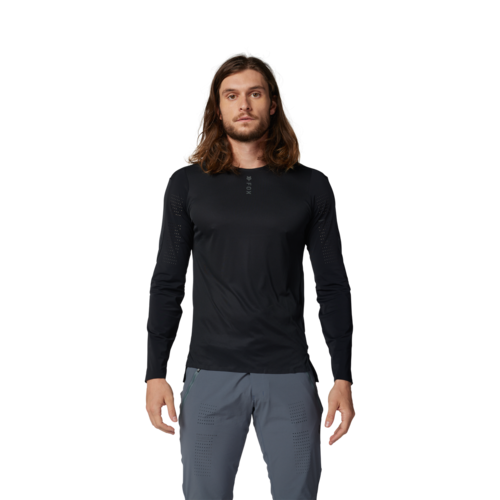 חולצת אופניים ארוכה פלקסאייר שחור- FLEXAIR PRO LS JERSEY V25