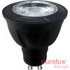 לד 7 וואט 230V GU10 CREE גוף שחור 470Lm 3000K