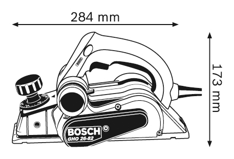 מקצוע BOSCH GHO 26-82