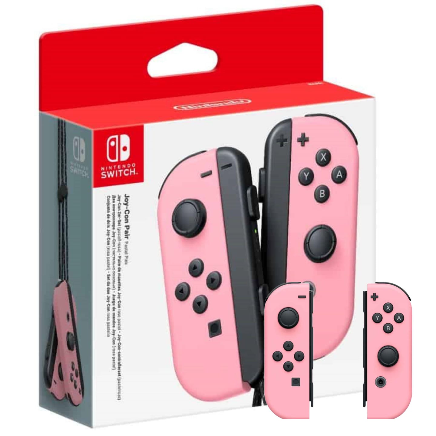 בקר משחק JOY-CON SET (L+‎R) PASTEL PINK\PASTEL PINK