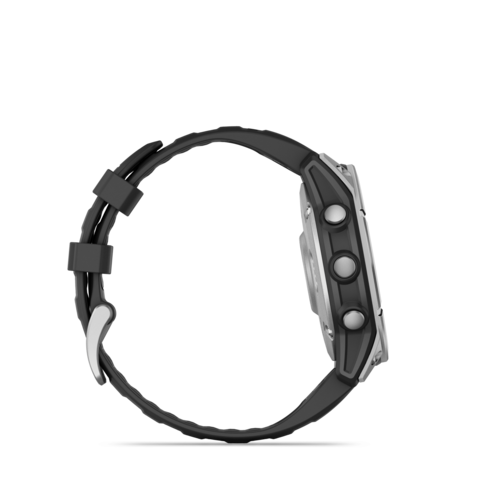 שעון ספורט fēnix® E – 47mm AMOLED -  שחור & כסוף