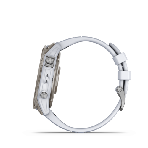 שעון ספורט epix™ Pro Gen 2 – Sapphire Edition | 51mm - לבן & כסוף