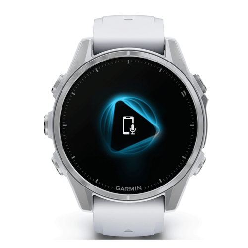 שעון ספורט fēnix® 8 – 43mm AMOLED - לבן & כסוף