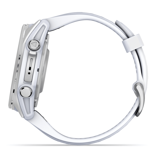 שעון ספורט fēnix® 8 – 43mm AMOLED - לבן & כסוף