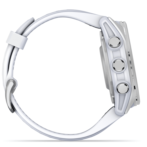 שעון ספורט fēnix® 8 – 43mm AMOLED - לבן & כסוף