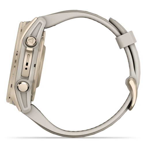 שעון ספורט fēnix® 8 – 43mm AMOLED Sapphire - לבן & זהב