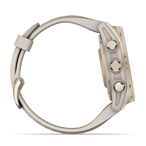 שעון ספורט fēnix® 8 – 43mm AMOLED Sapphire - לבן & זהב