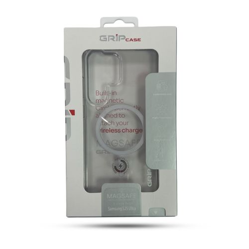 Grip Case Crystal MagSafe for Galaxy S25 Ultra Clear