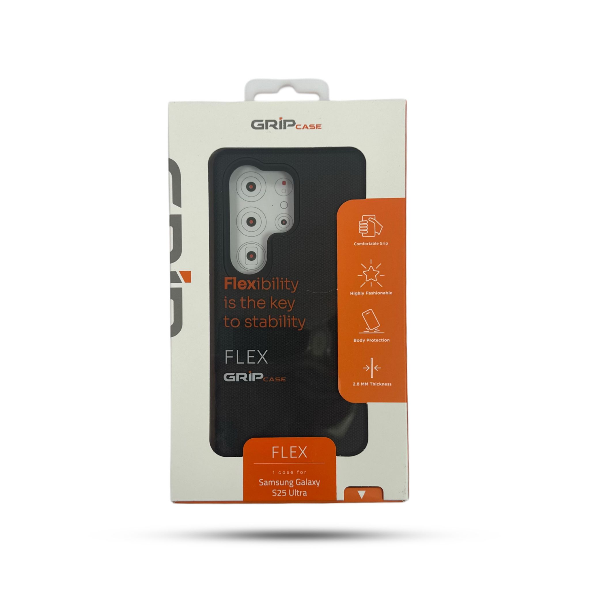 GRIP CASE FLEX for Galaxy S25 Ultra Black