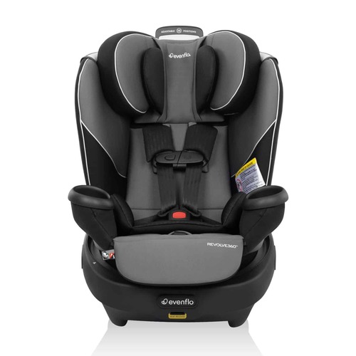 כיסא בטיחות מסתובב משולב בוסטר Revolve 360 אפור Evenflo