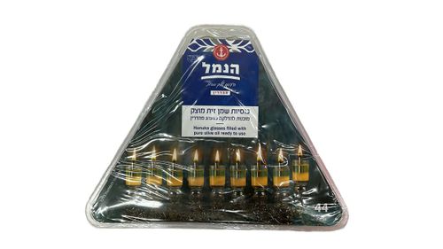 כוסיות שמן זית מוצק לחנוכה