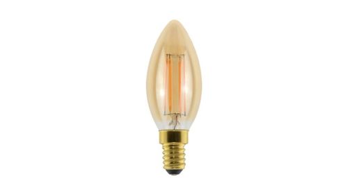 פחם נר אמבר לעמעום LED 5W E14 תאורת אווירה חמה
