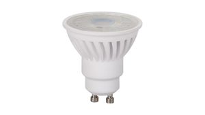 נורת דקרוייקה לד קרמית GU10 9W לבן 230V