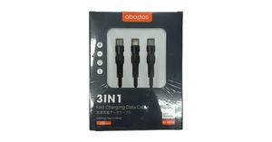 כבל משולב לטלפון USB