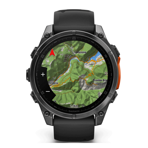 שעון ספורט fēnix® 8 – 51mm AMOLED - שחור