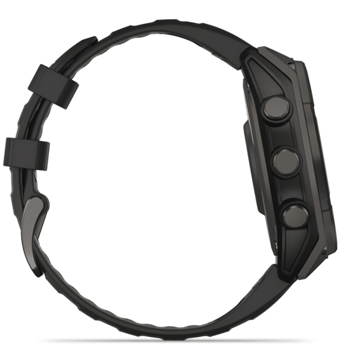 שעון ספורט fēnix® 8 – 51mm Sapphire Solar TITANIUM - שחור