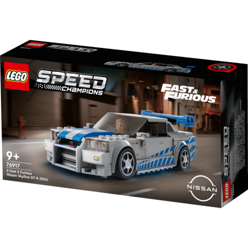 לגו מכונית Skyline GT-R מהיר ועצבני (76917)