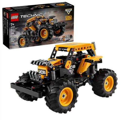 לגו Technic – רכב ™Monster Jam™ DIGatron עם מנגנון משיכה לאחור (42199) 