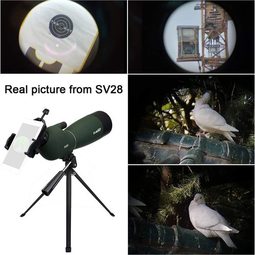 טלסקופ מקצועי לצפיה למרחקים SV28 Spotting Scopes 25-75x70mm