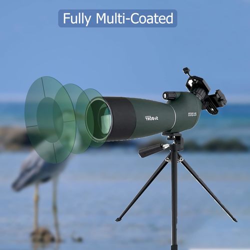 טלסקופ מקצועי לצפיה למרחקים SV28 Spotting Scopes 25-75x70mm