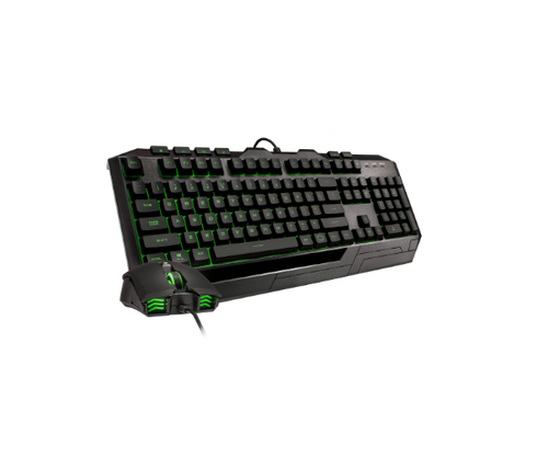 סט מקלדת ועכבר גיימינג עם תאורה  Cooler Master Devastator 3 Plus RGB Mechanical