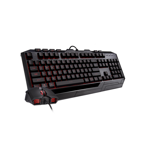 סט מקלדת ועכבר גיימינג עם תאורה  Cooler Master Devastator 3 Plus RGB Mechanical
