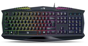 מקלדת גיימינג עם תאורה Genius SCORPION K220 USB