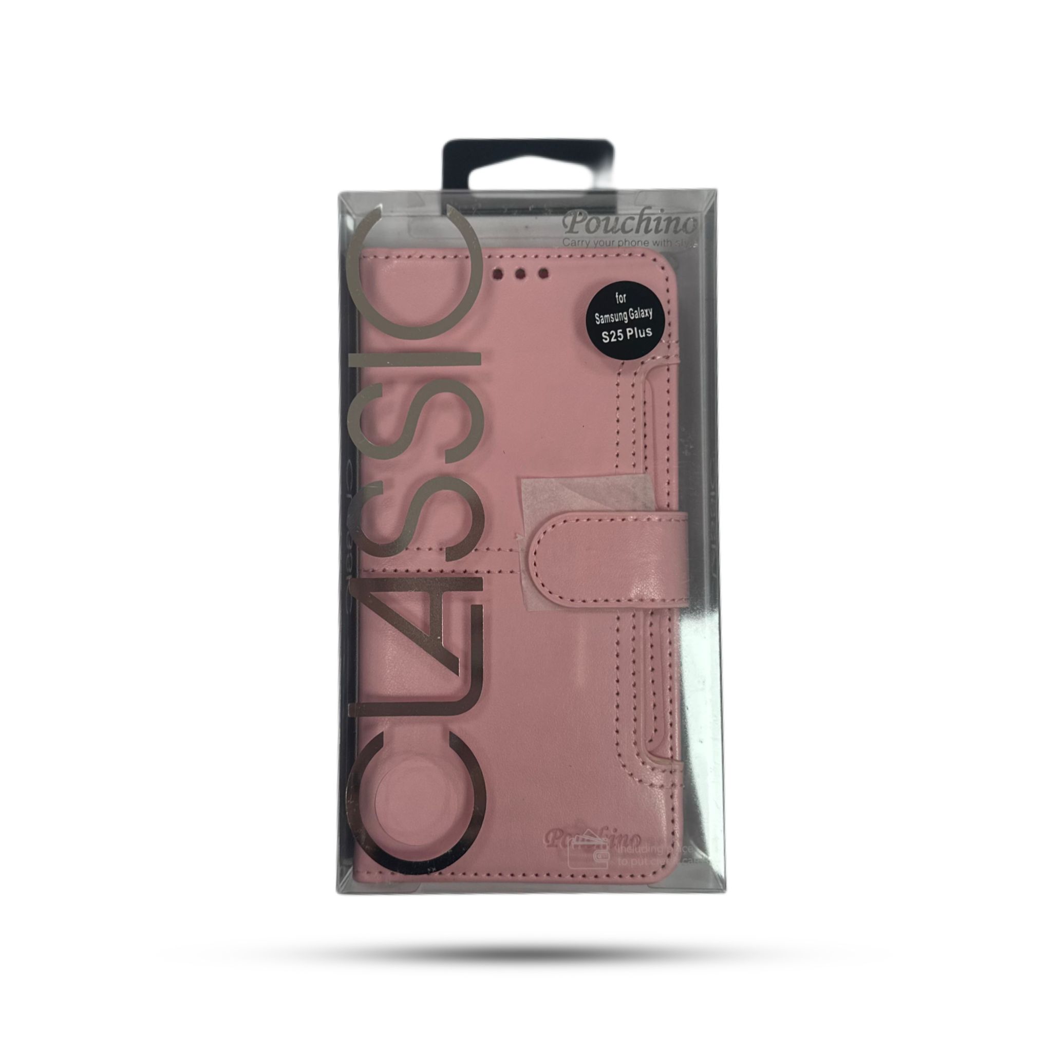 נרתיק ספר Pouchino TASCA for Galaxy S25 Plus Pink