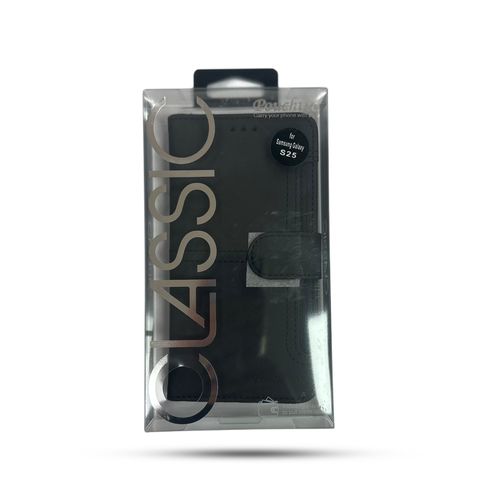 נרתיק ספר Pouchino TASCA for Galaxy S25 Black