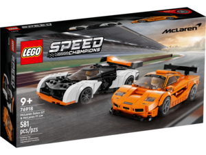 לגו סולוס ג‘י טי ו-F1 LM מקלארן (76918)