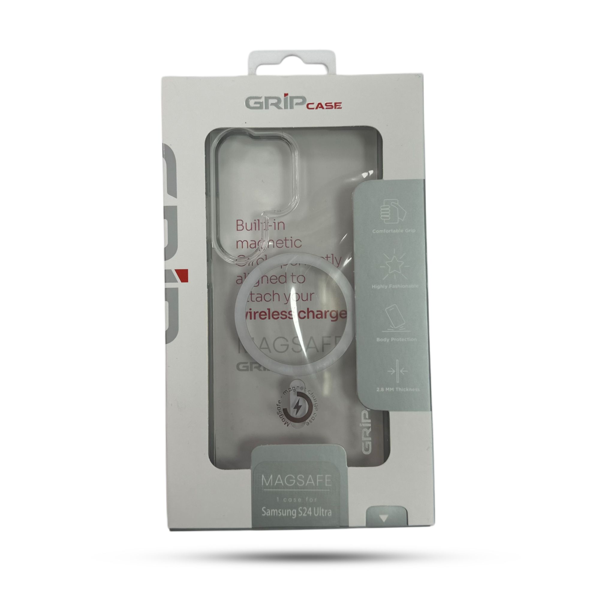 Grip Case Crystal MagSafe for Galaxy S24 Ultra Clear