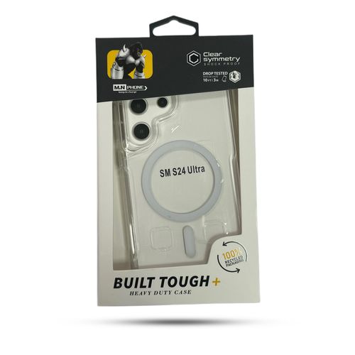 Clear semmetry shock proof Case For Galaxy S24 Ultra Clear