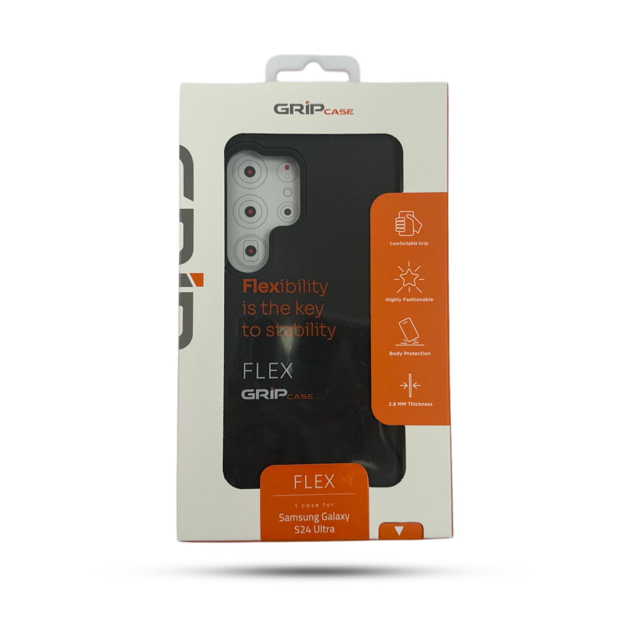 GRIP CASE FLEX for Galaxy S24 Ultra Black