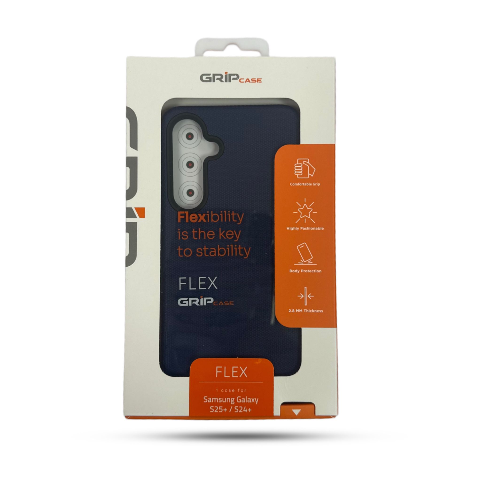 GRIP CASE FLEX for Galaxy S24 Plus Dark Blue