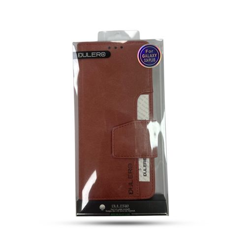 נרתיק ספר Dulero for Galaxy S24 Plus Brown