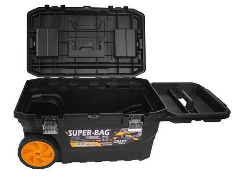 ארגז כלים ''25 נגרר טרולי סגר מתכת עם גלגלים SUPER BAG
