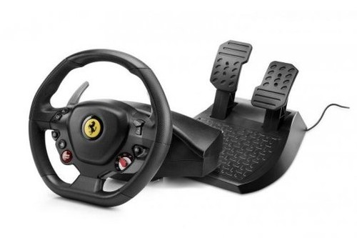 הגה מירוצים עם דוושות Thrustmaster T80 Ferrari 488 GTB Edition
