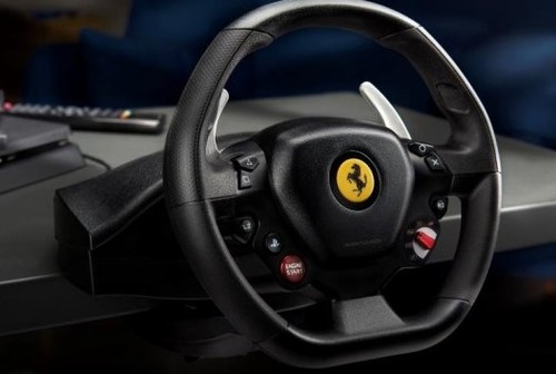 הגה מירוצים עם דוושות Thrustmaster T80 Ferrari 488 GTB Edition